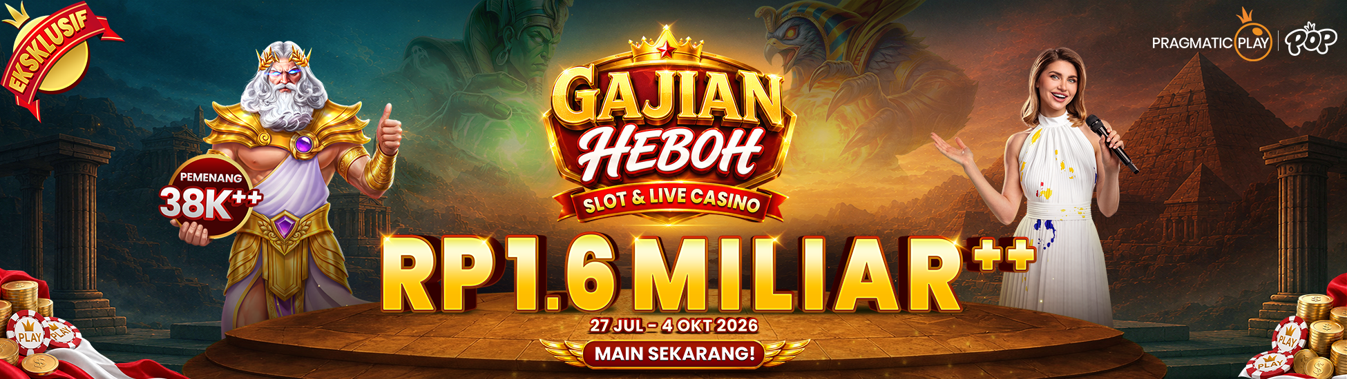 EKSKLUSIF: Merdeka Gajian Heboh Turnamen and Cash Drop