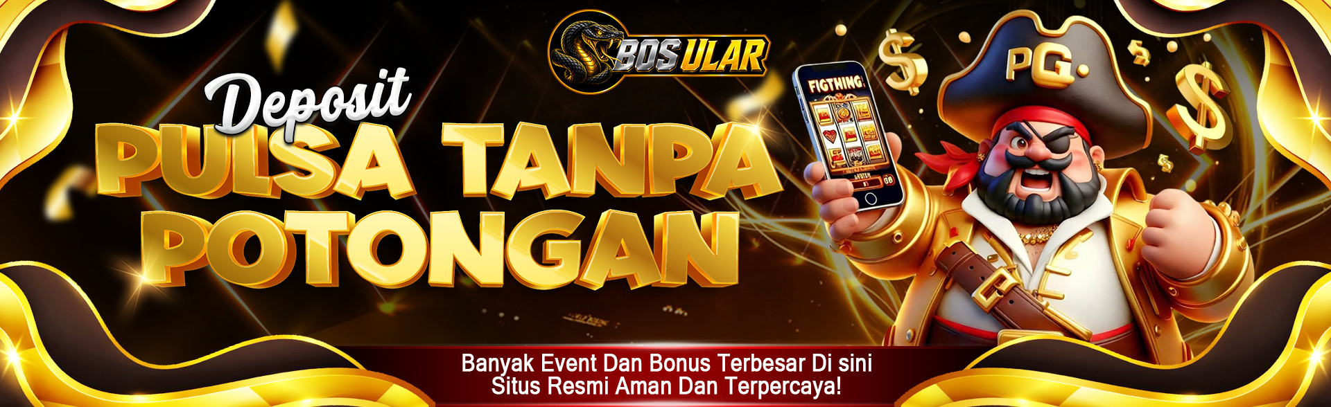 DEPOSIT PULSA TANPA POTONGAN